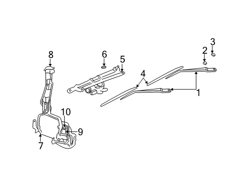 Blade-WIPER Diagram for 5066973AC