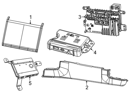 2024 Jeep Wagoneer L Sound System Diagram 1