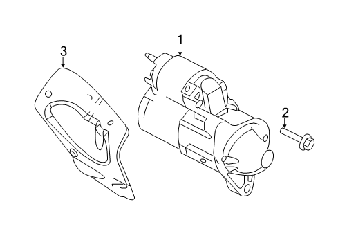 2022 Jeep Grand Cherokee WK Starter Diagram