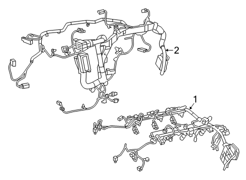 2022 Jeep Gladiator Wiring Harness Diagram