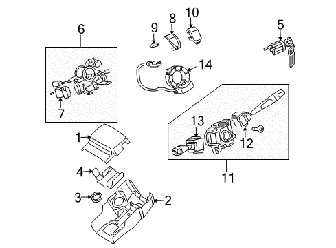 Switch-Engine Starting Diagram for MN113754