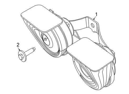 2022 Ram 3500 Horn Diagram