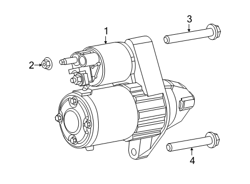 2021 Ram ProMaster City Starter Diagram