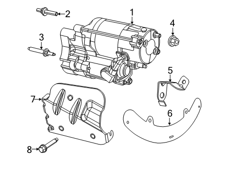 2023 Dodge Challenger Starter Diagram 4