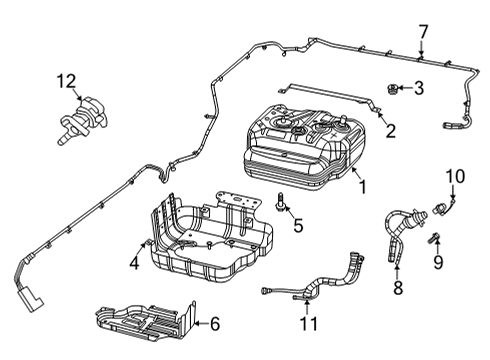 2023 Jeep Wrangler Emission Components Diagram 3