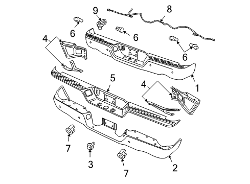 2011 Ram 1500 TRAILER TOW Diagram for 68573359AA