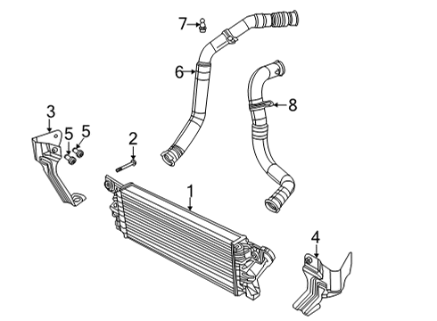 2022 Ram 1500 Intercooler Diagram 1