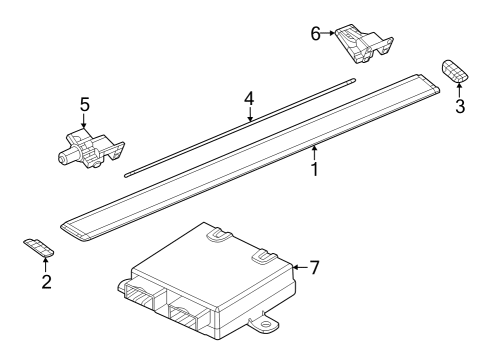 2022 Ram 1500 Running Board Diagram 4