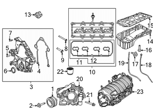 2021 Jeep Wrangler Engine Oil Level Diagram for 53011513AD