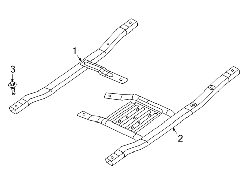 2021 Jeep Gladiator TRANSFER CASE Diagram for 68536129AA