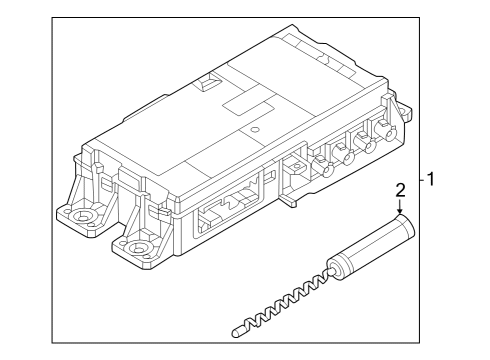 2024 Dodge Hornet Communication System Components Diagram