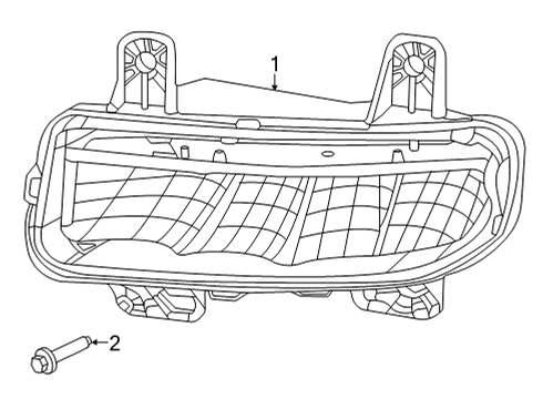 2022 Chrysler Pacifica Fog Lamps Diagram