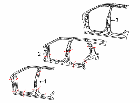 2022 Jeep Grand Cherokee WK Aperture Panel Diagram