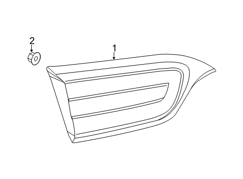 2023 Jeep Cherokee Combination Lamps Diagram 2