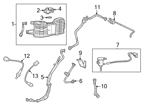 2023 Dodge Challenger Emission Components Diagram 1