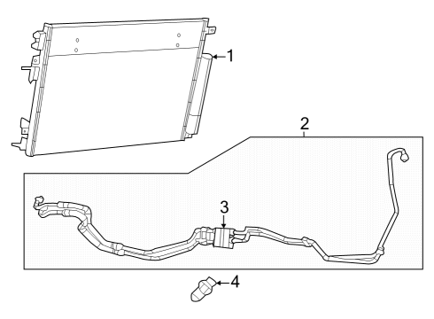 2023 Chrysler 300 Trans Oil Cooler Diagram 1