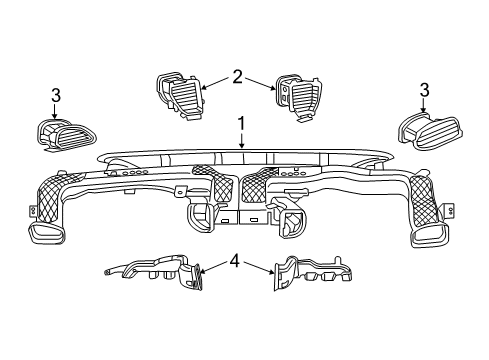 2021 Chrysler Voyager Ducts Diagram 1