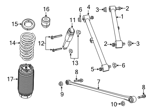 2018 Ram 1500 CUSHION-JOUNCE Diagram for 52855788AC