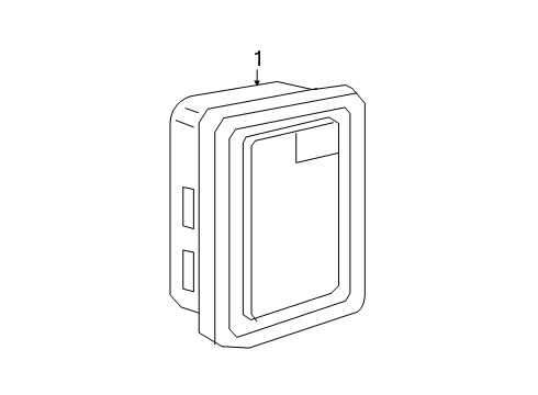 2023 Jeep Gladiator License Lamps Diagram