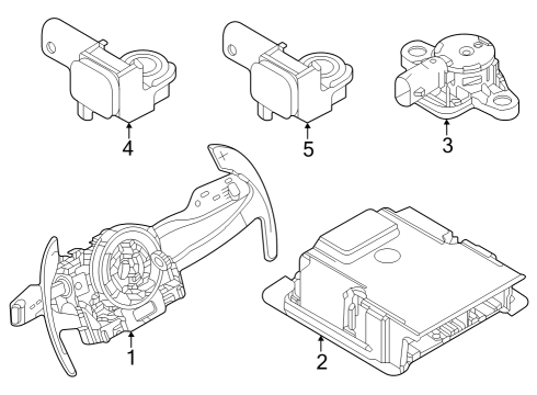 2024 Dodge Hornet Air Bag Components Diagram 2