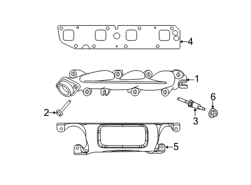 2022 Dodge Durango Exhaust Manifold Diagram 1