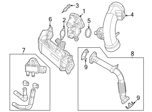 2022 Jeep Gladiator EGR System Diagram 2