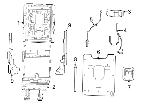 2021 Jeep Grand Cherokee L Third Row Seats Diagram 2