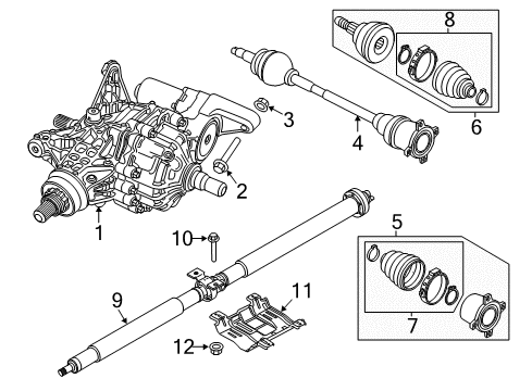 2016 Jeep Renegade DRIVE Diagram for 68616517AA