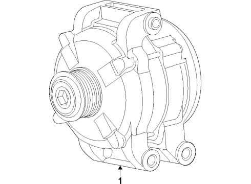 2022 Dodge Challenger Alternator Diagram 1