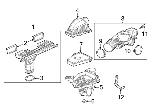 2022 Jeep Grand Cherokee Filters Diagram 3