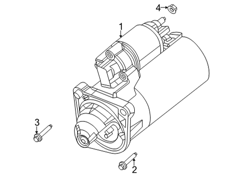 2023 Jeep Wrangler Starter Diagram 2