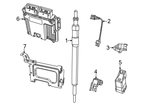 2022 Jeep Gladiator Powertrain Control Diagram 2