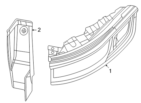 2024 Jeep Grand Cherokee L Tail Lamps Diagram