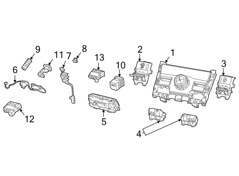 2023 Jeep Grand Cherokee CASE Diagram for 68585195AB