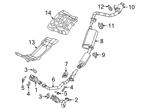 2022 Jeep Gladiator Exhaust Manifold Diagram 2