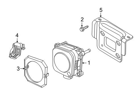 2022 Jeep Grand Cherokee WK Cruise Control System Diagram