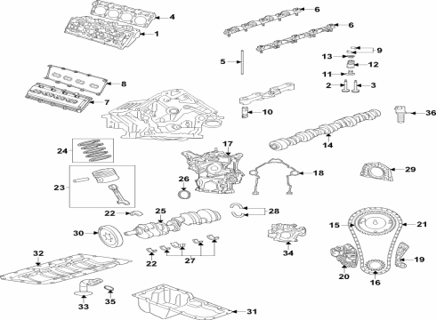 2022 Jeep Grand Wagoneer Valve-Exhaust Diagram for 5048725AB