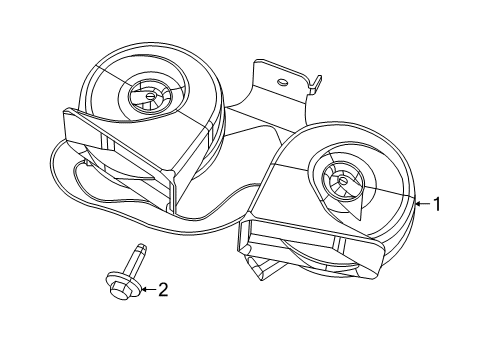 2022 Jeep Compass Horn Diagram