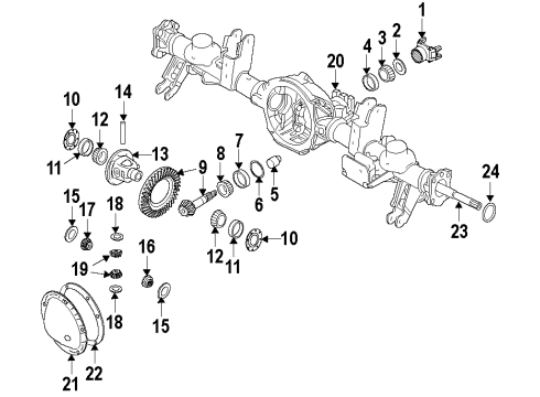 2015 Ram 1500 Drive Diagram for 52123616AC