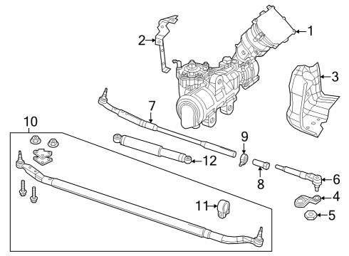 2023 Ram 3500 GEAR-TORQUE OVERLAY Diagram for 68534022AC