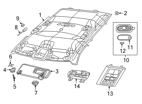 Visor Diagram for 6NN56HL1AD