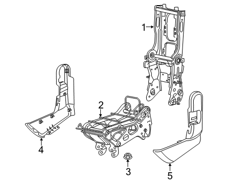 2022 Chrysler Pacifica Tracks & Components Diagram 3