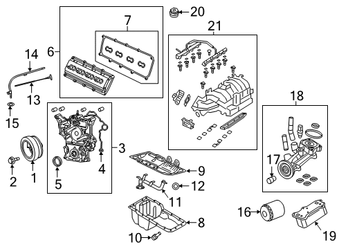 2023 Ram 2500 Engine Parts, Mounts, Cylinder Head & Valves, Camshaft & Timing, Oil Cooler, Oil Pan, Oil Pump, Crankshaft & Bearings, Pistons, Rings & Bearings, Variable Valve Timing Diagram 1