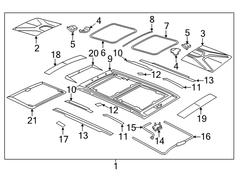 2021 Jeep Renegade Sunroof Diagram 2