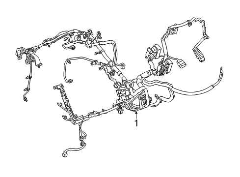 2023 Ram ProMaster 1500 Wiring Harness Diagram