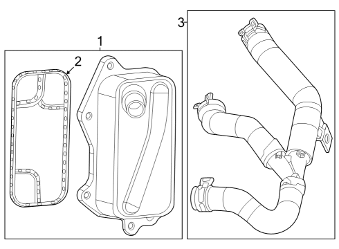 2023 Jeep Compass Engine Oil Cooler Diagram