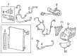 Diagram for 2022 Jeep Wrangler A/C Compressor - 68376684AE