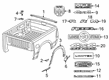 Diagram for Ram 1500 Mud Flaps - 82215490AD