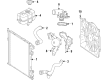 Diagram for Jeep Grand Cherokee Thermostat Housing - 5048757AA