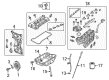 Diagram for 2022 Ram ProMaster City Intake Manifold - 4627937AJ